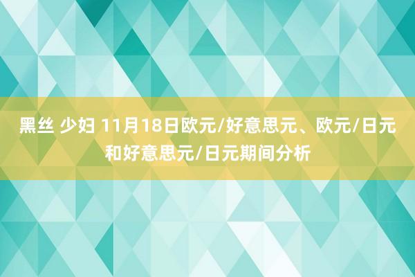 黑丝 少妇 11月18日欧元/好意思元、欧元/日元和好意思元/日元期间分析