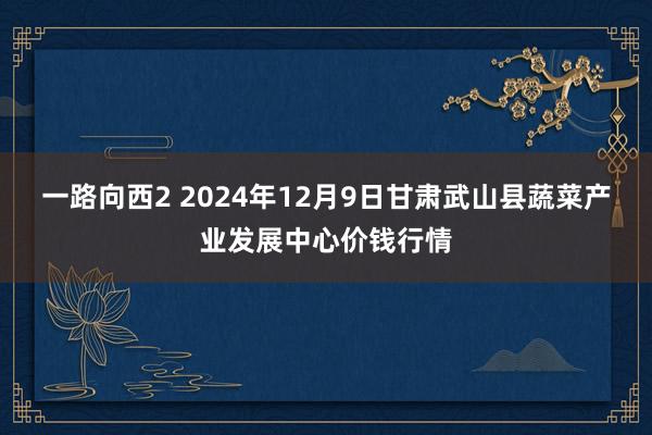 一路向西2 2024年12月9日甘肃武山县蔬菜产业发展中心价钱行情