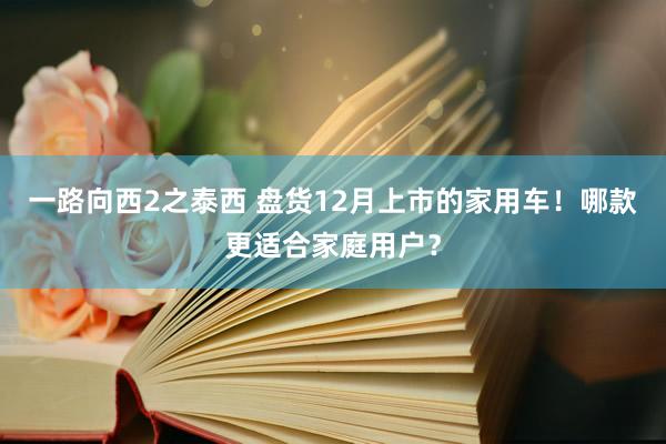 一路向西2之泰西 盘货12月上市的家用车！哪款更适合家庭用户？