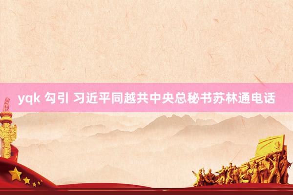 yqk 勾引 习近平同越共中央总秘书苏林通电话