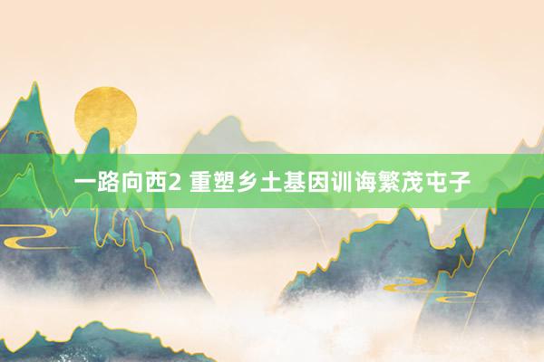 一路向西2 重塑乡土基因训诲繁茂屯子