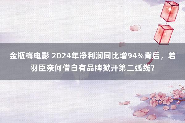 金瓶梅电影 2024年净利润同比增94%背后，若羽臣奈何借自有品牌掀开第二弧线？